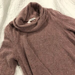 Cowl Neck Sweater Dress